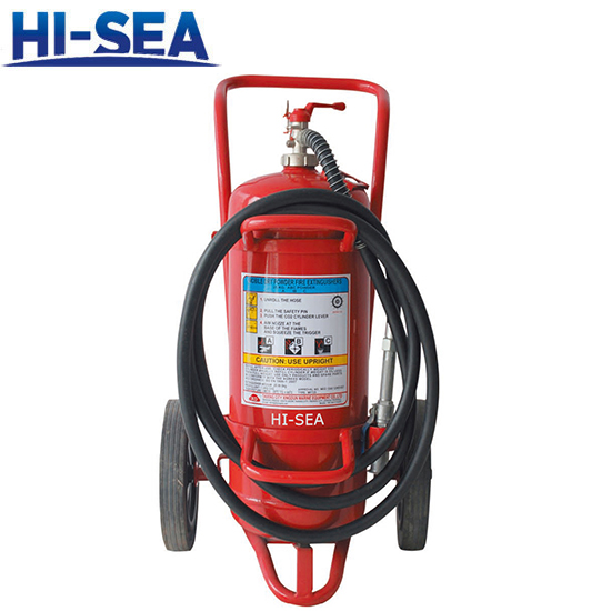 Trolley Dry Powder Fire Extinguisher
